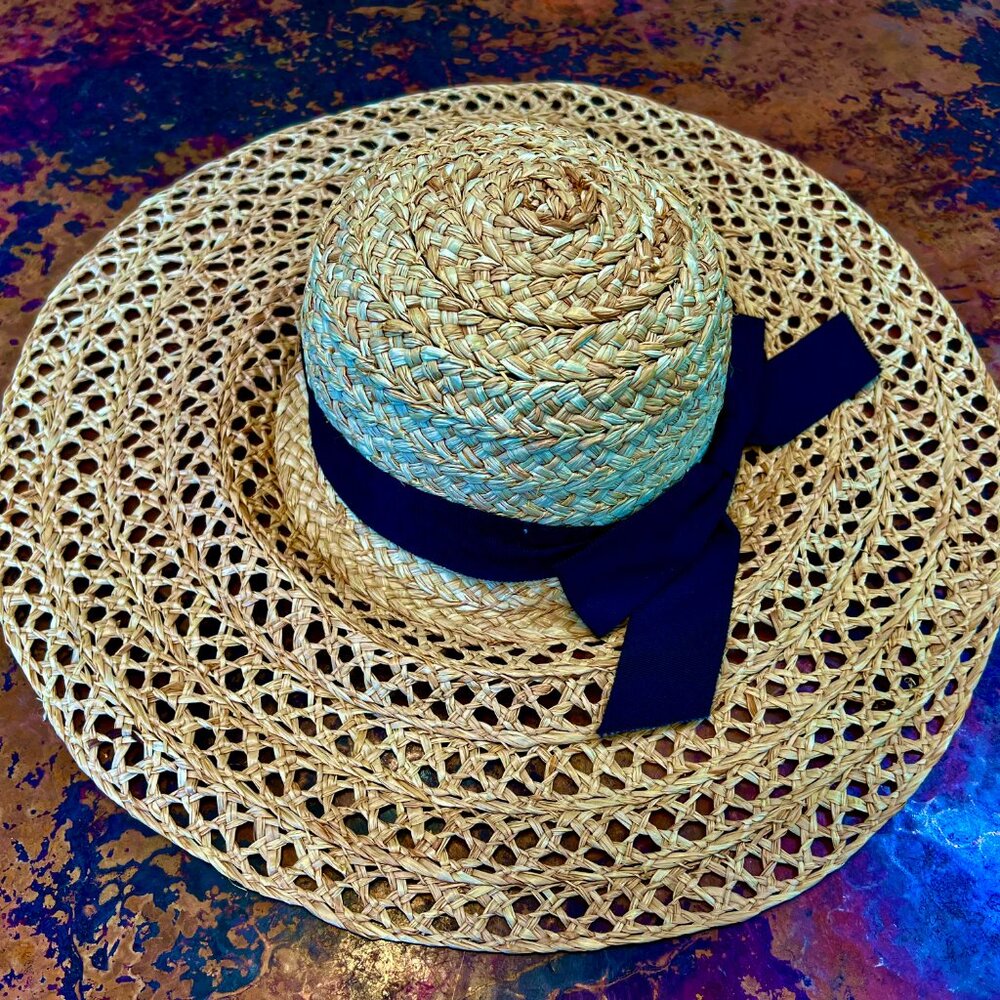 Elegant Barami Floppy Wide Brim Hat